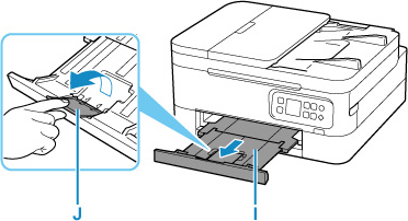 Canon Inkjet Handbücher TS7400 series Einlegen von Normalpapier